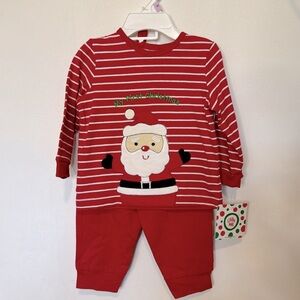 New Little Me My First Christmas Size 9 months 3 piece outfit